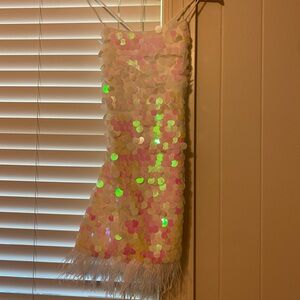 Lulus sequins dress